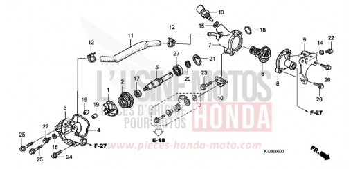 POMPE A EAU PES125A de 2010